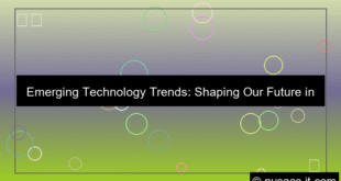 emerging technology trends