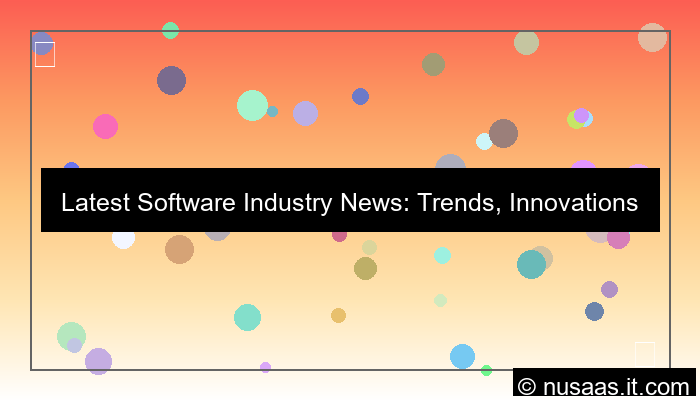 visual software industry news